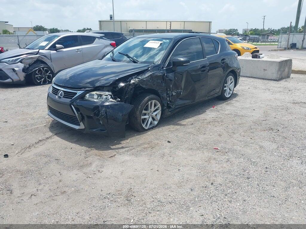 JTHKD5BH5F2222431 2015 LEXUS CT 200H photo no. 2