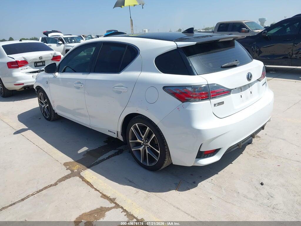 JTHKD5BH4F2240323 2015 LEXUS CT 200H photo no. 3