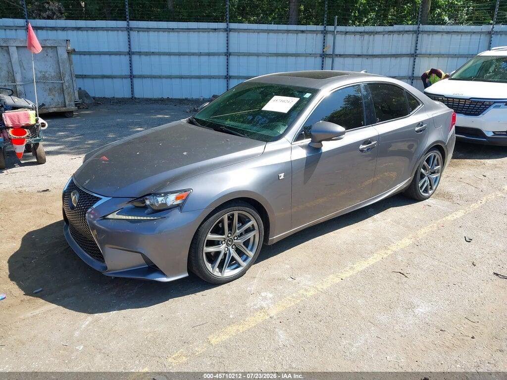 JTHCF1D20F5016934 2015 LEXUS IS 250 photo no. 2