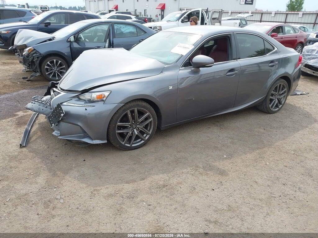 JTHCF1D22F5020872 2015 LEXUS IS 250 photo no. 2
