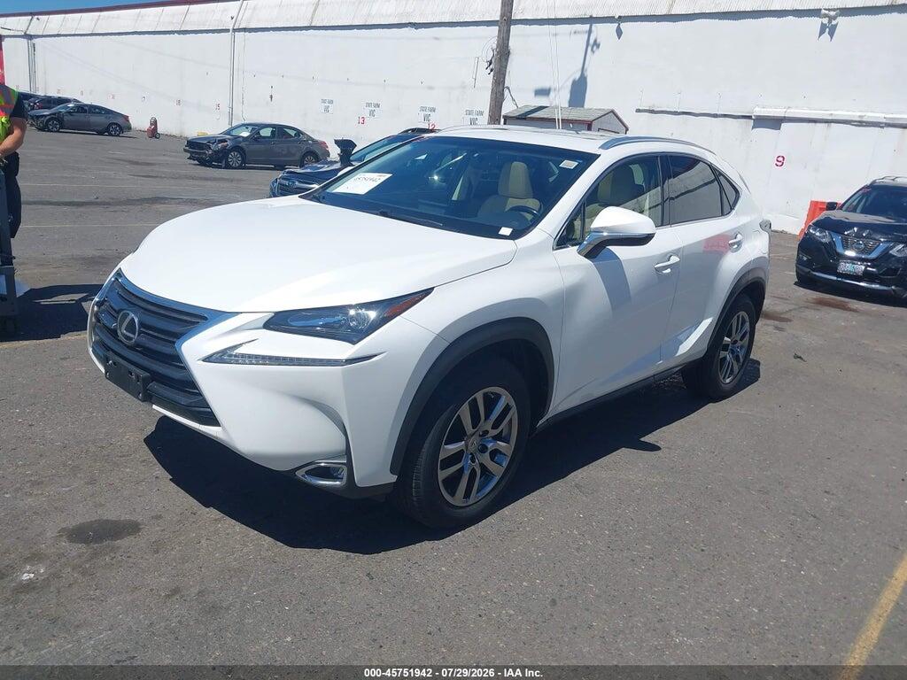 JTJBARBZ6F2030569 2015 LEXUS NX 200T photo no. 2