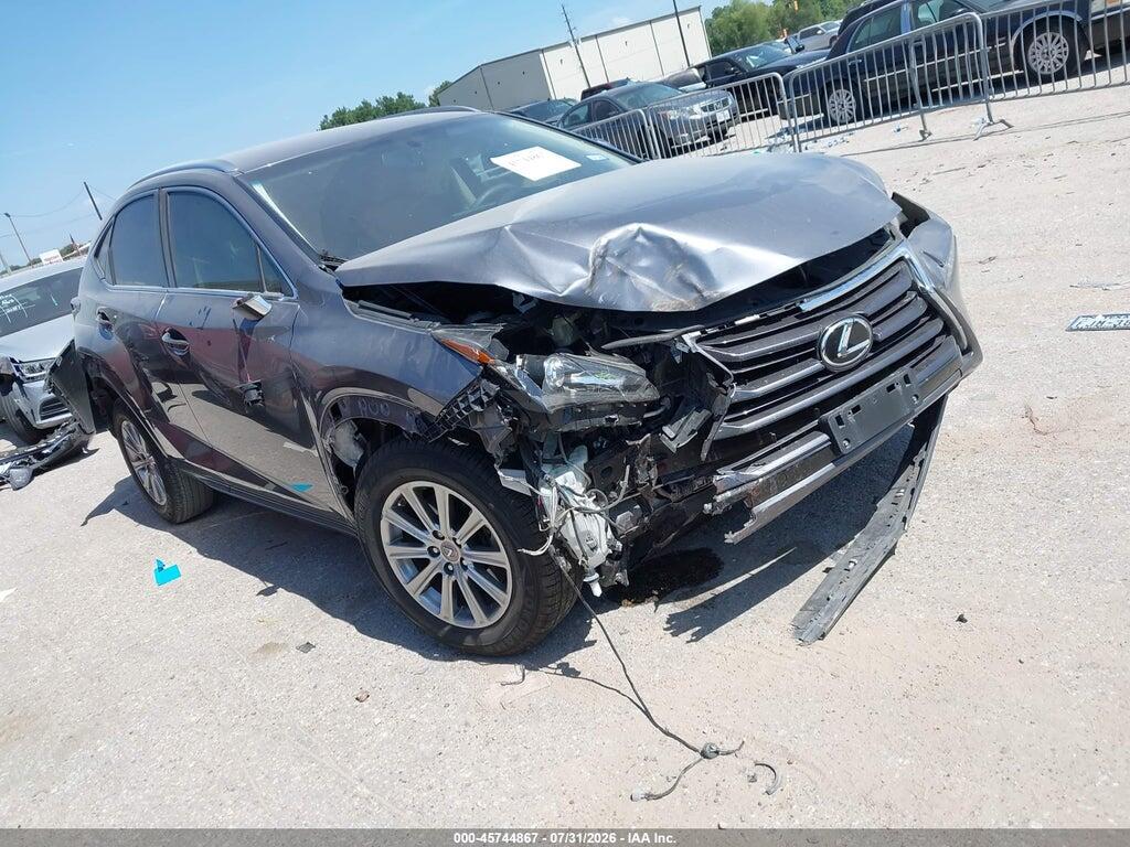 JTJYARBZ0F2002048 2015 LEXUS NX 200T photo no. 1