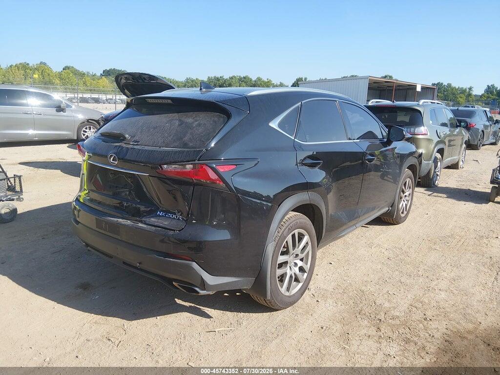 JTJBARBZ3F2015494 2015 LEXUS NX 200T photo no. 4
