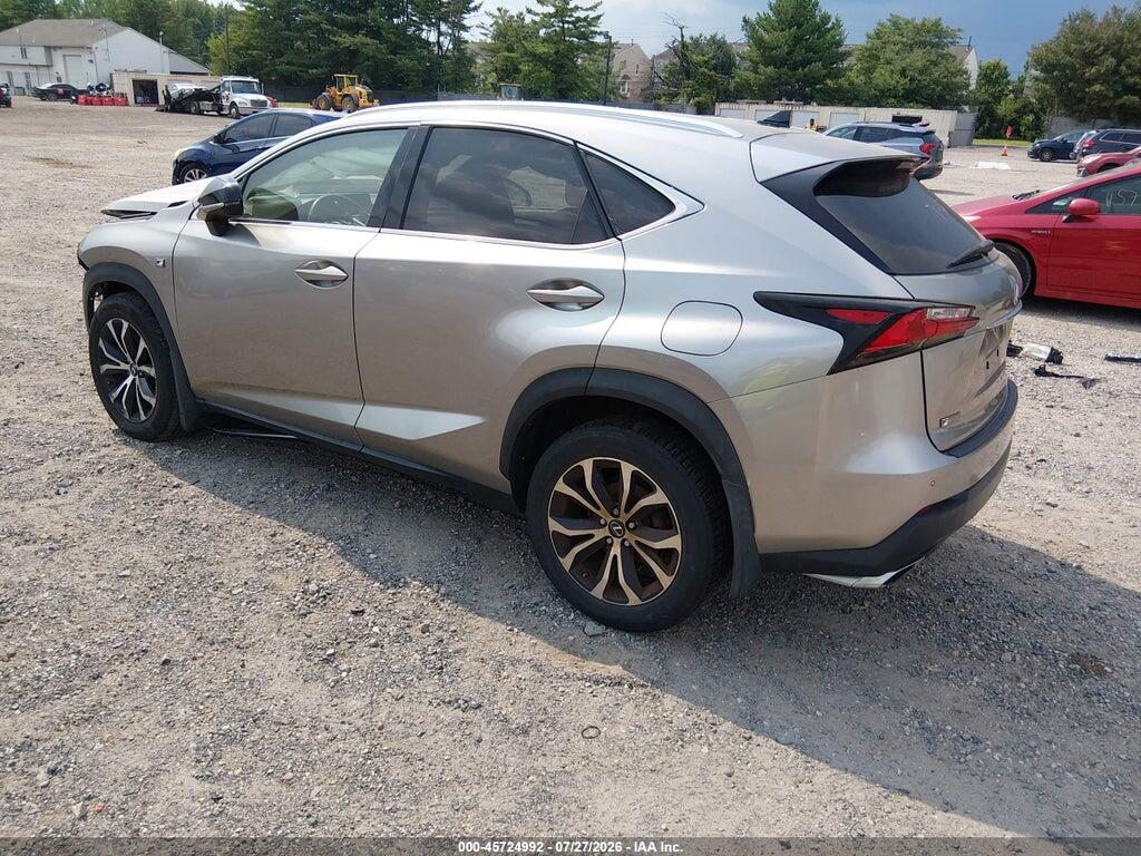 JTJBARBZ7F2022979 2015 LEXUS NX 200T photo no. 3