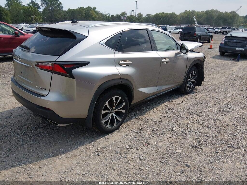 JTJBARBZ7F2022979 2015 LEXUS NX 200T photo no. 4
