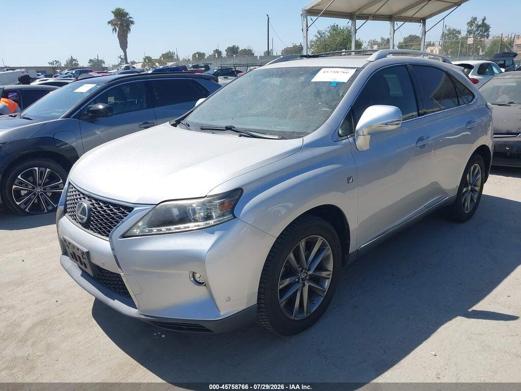 2T2BK1BA5FC309973 2015 LEXUS RX 350 photo no. 2