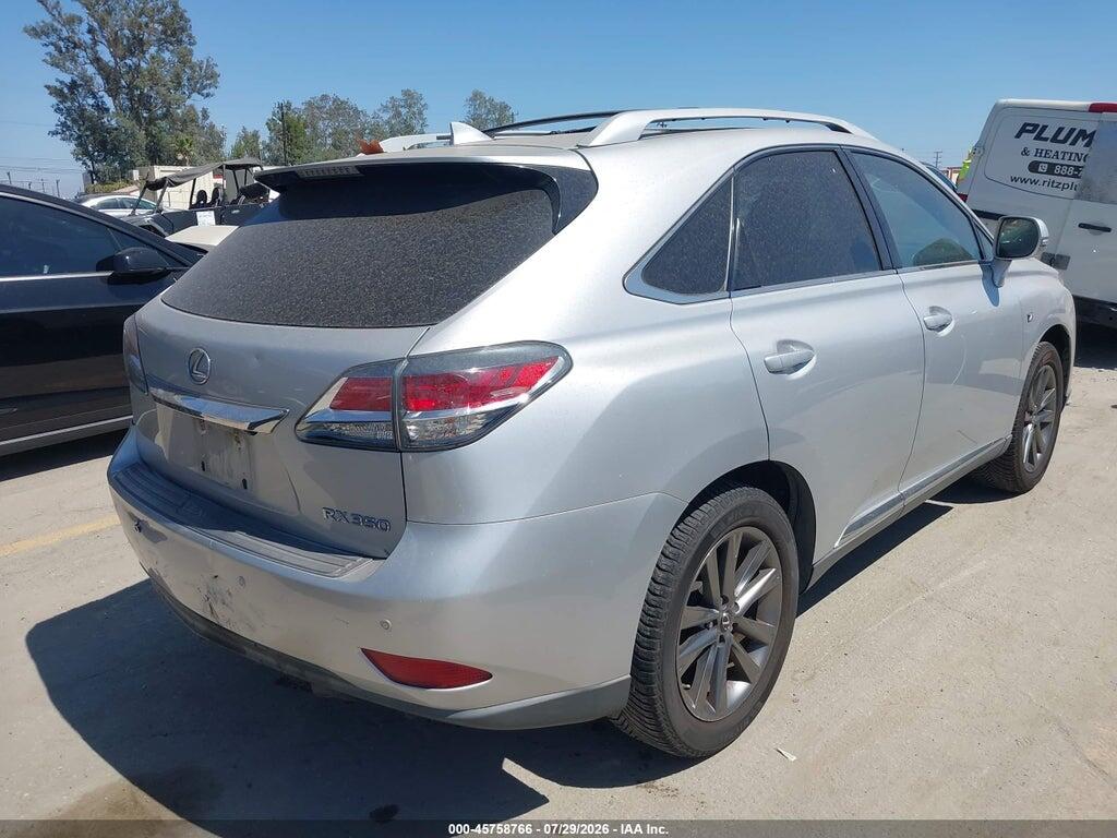 2T2BK1BA5FC309973 2015 LEXUS RX 350 photo no. 4