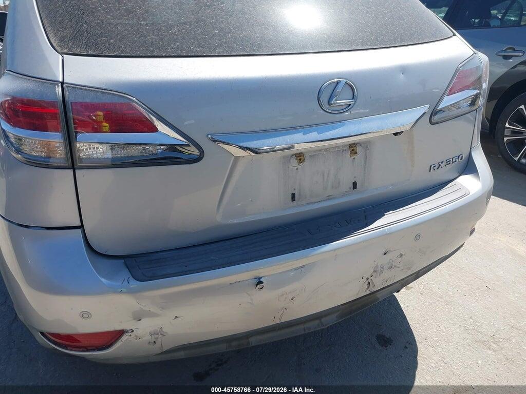 2T2BK1BA5FC309973 2015 LEXUS RX 350 photo no. 6