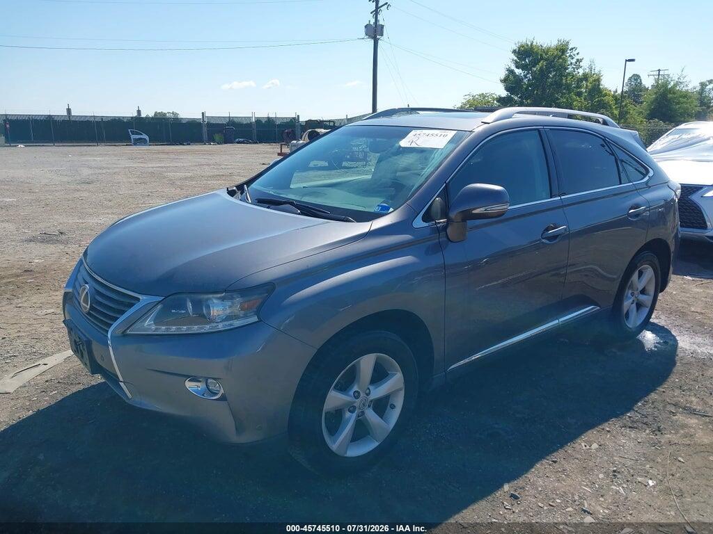 2T2BK1BA5FC287182 2015 LEXUS RX 350 photo no. 2