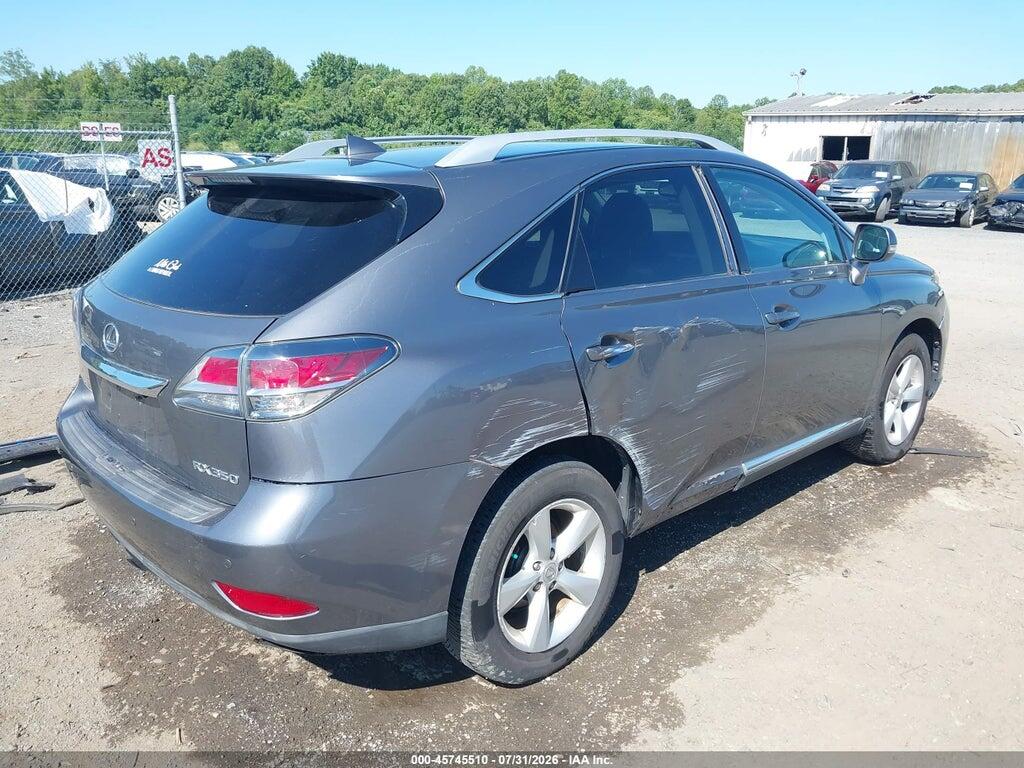 2T2BK1BA5FC287182 2015 LEXUS RX 350 photo no. 4