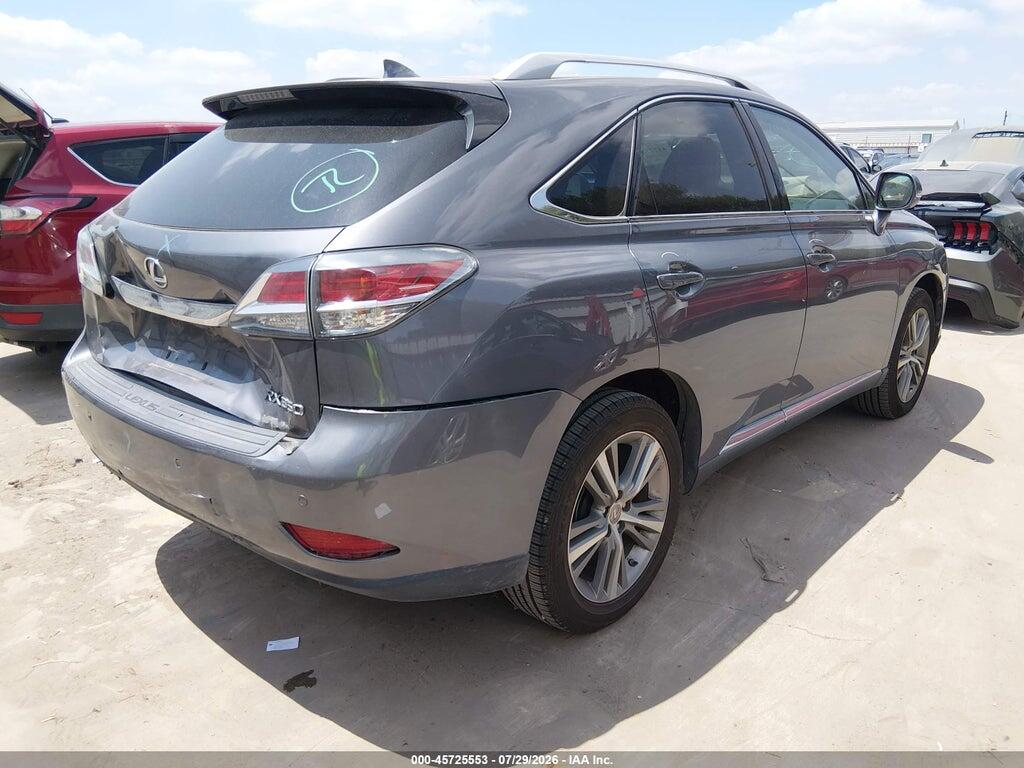 2T2ZK1BA0FC206331 2015 LEXUS RX 350 photo no. 4