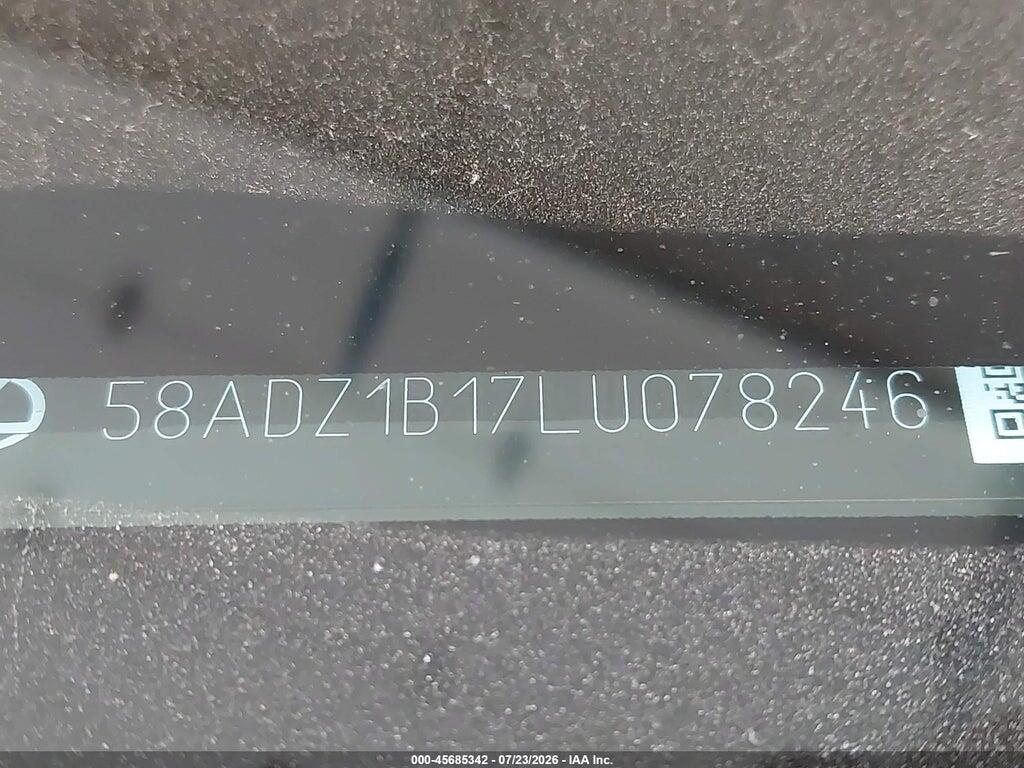 58ADZ1B17LU078246 2020 LEXUS ES 350 photo no. 9