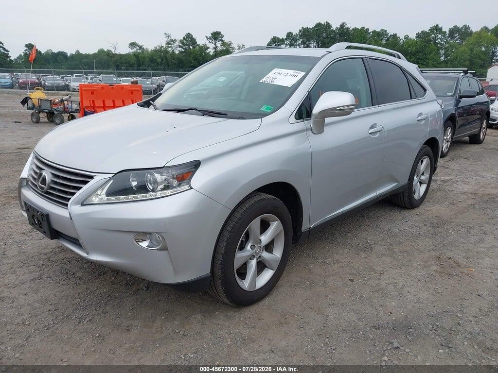 2T2BK1BA8FC311877 2015 LEXUS RX 350 photo no. 2