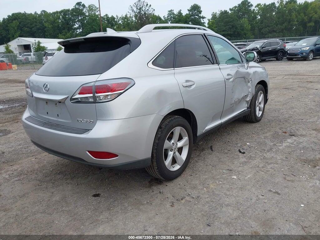 2T2BK1BA8FC311877 2015 LEXUS RX 350 photo no. 4