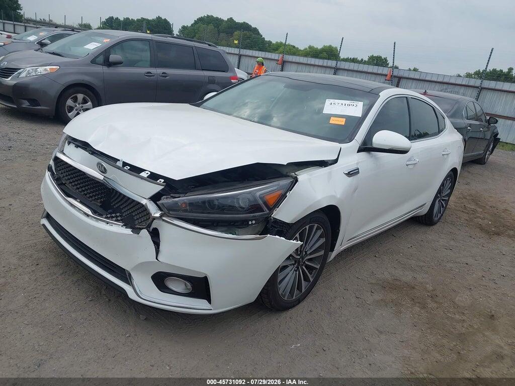 KNALC4J10J5098113 2018 KIA CADENZA photo no. 2
