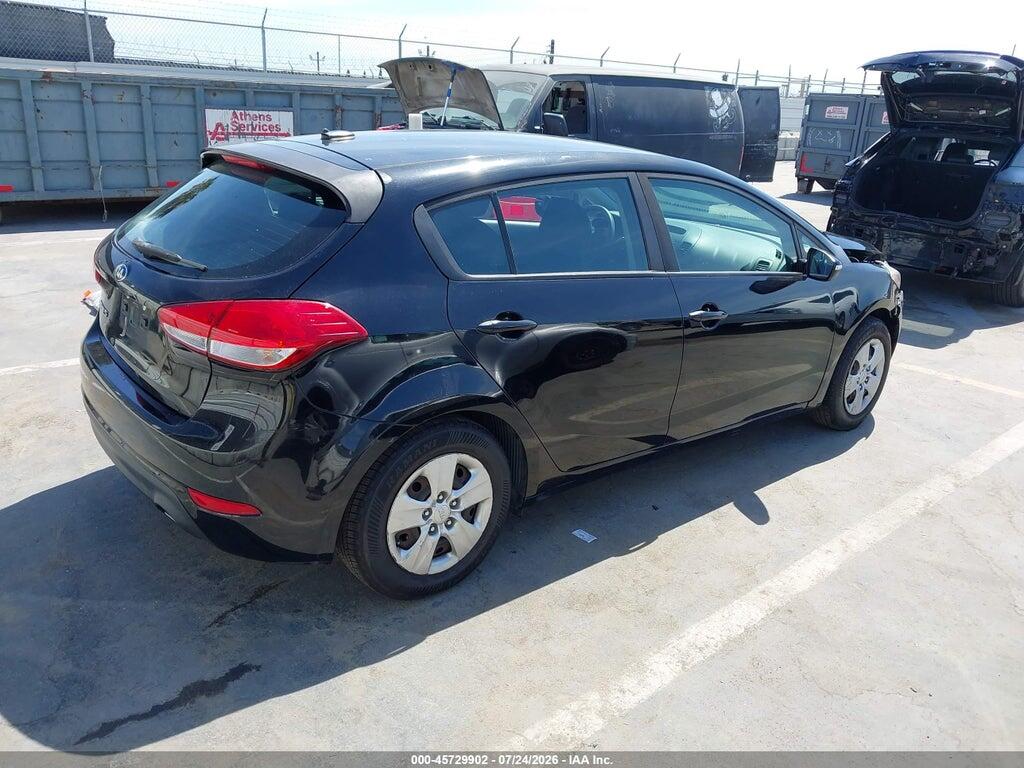 KNAFK5A86J5773126 2018 KIA FORTE photo no. 4