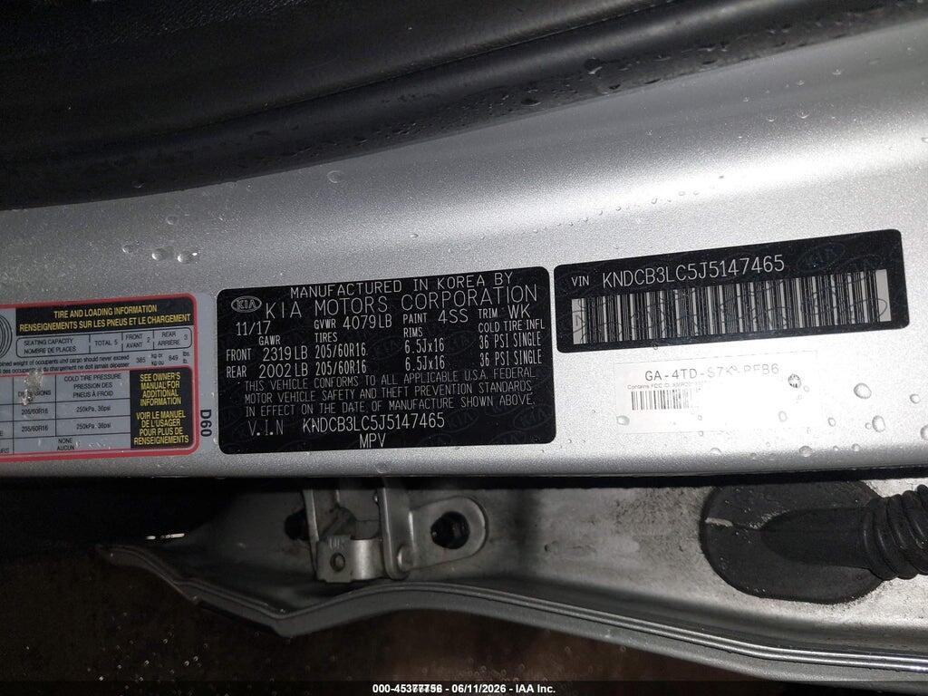 KNDCB3LC5J5147465 2018 KIA NIRO photo no. 9