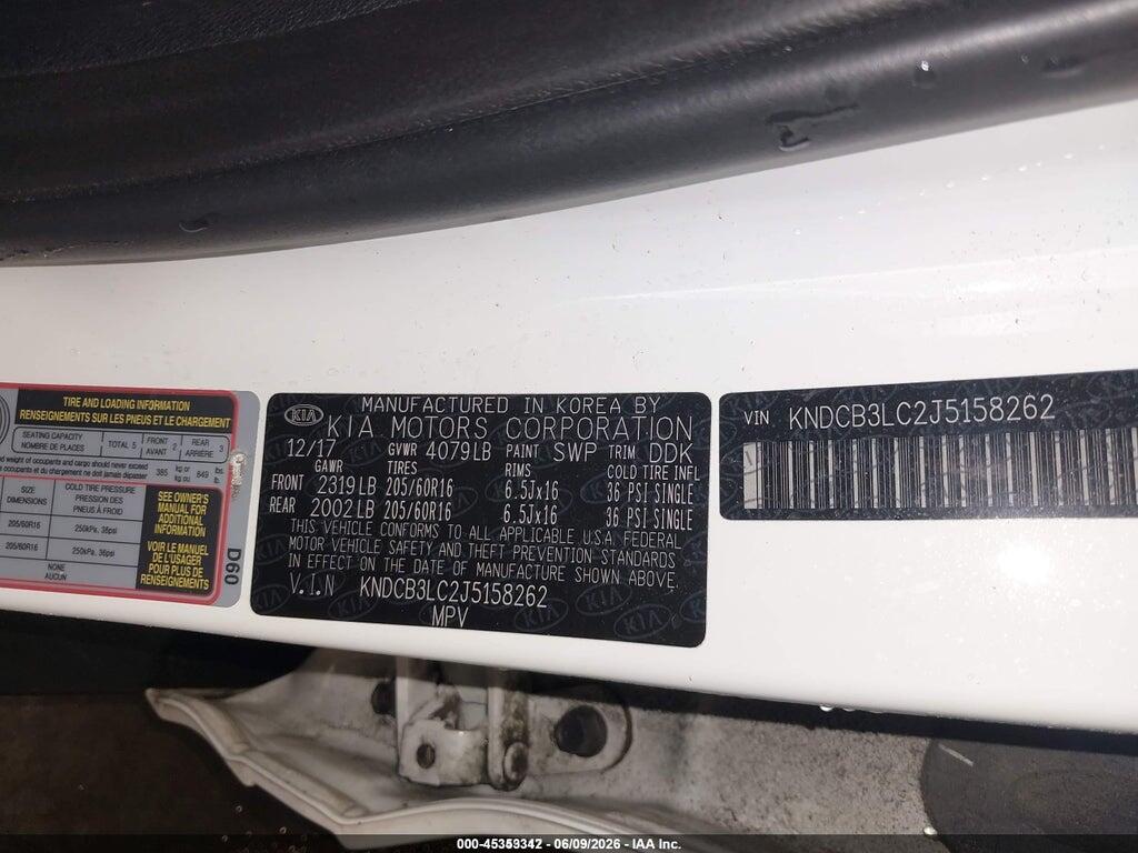KNDCB3LC2J5158262 2018 KIA NIRO photo no. 9