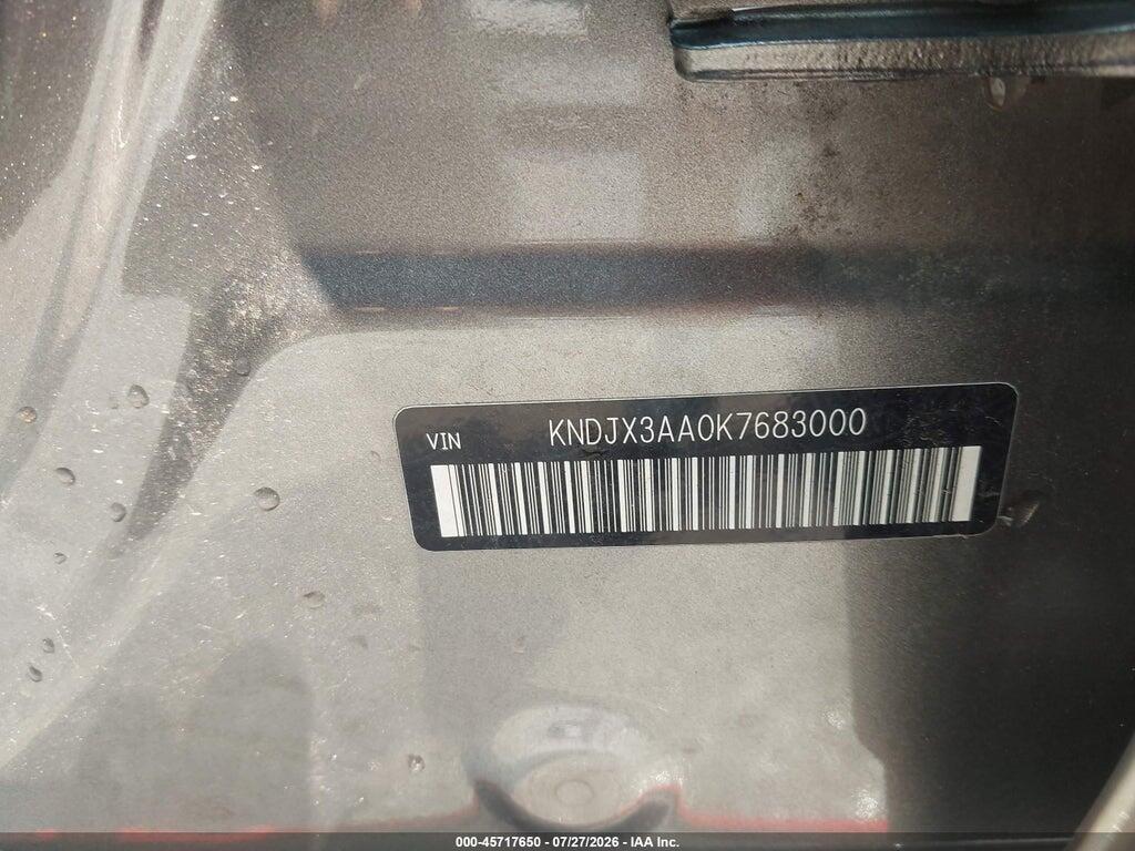 KNDJX3AA0K7683000 2019 KIA SOUL photo no. 9