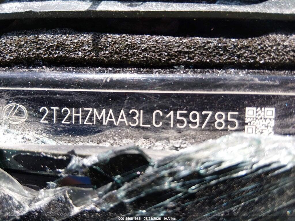 2T2HZMAA3LC159785 2020 LEXUS RX 350 photo no. 9