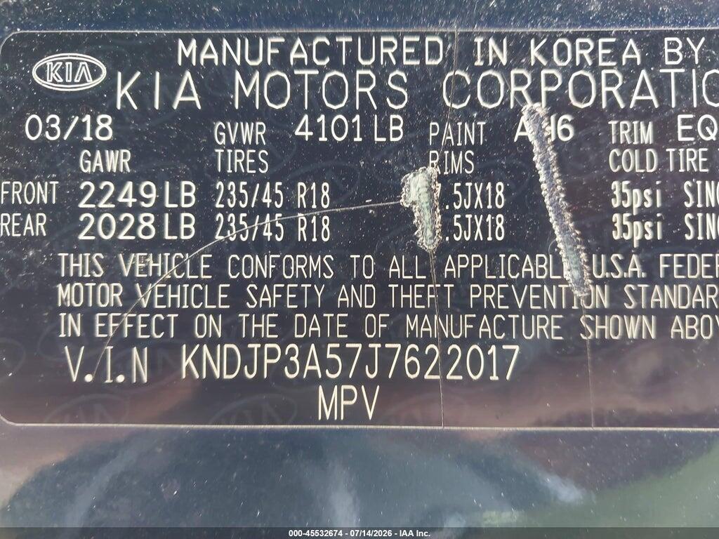 KNDJP3A57J7622017 2018 KIA SOUL photo no. 9