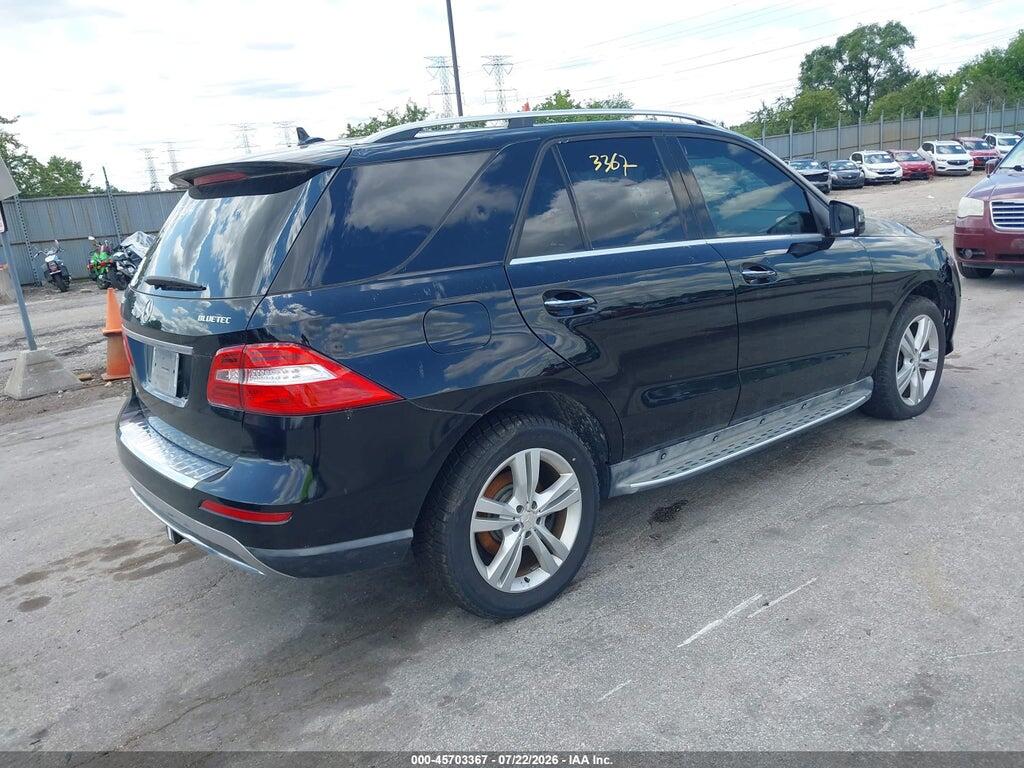 4JGDA0EB9FA484242 2015 MERCEDES-BENZ ML 250 BLUETEC photo no. 4