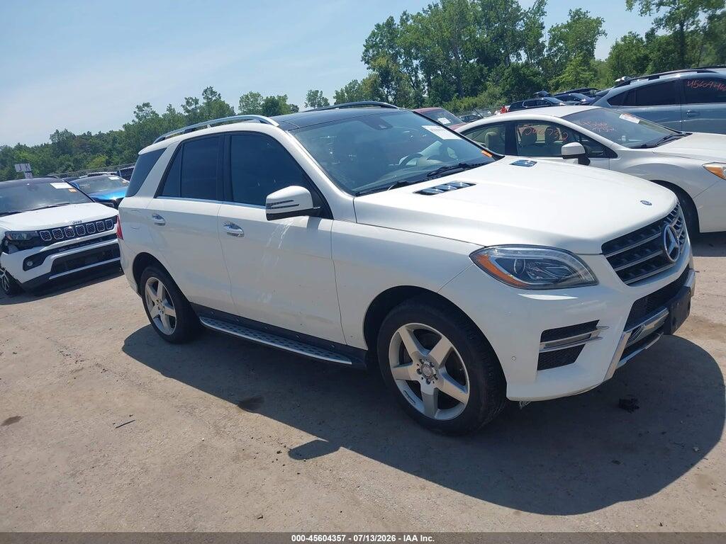 4JGDA5HB4FA471200 2015 MERCEDES-BENZ ML 350 photo no. 1