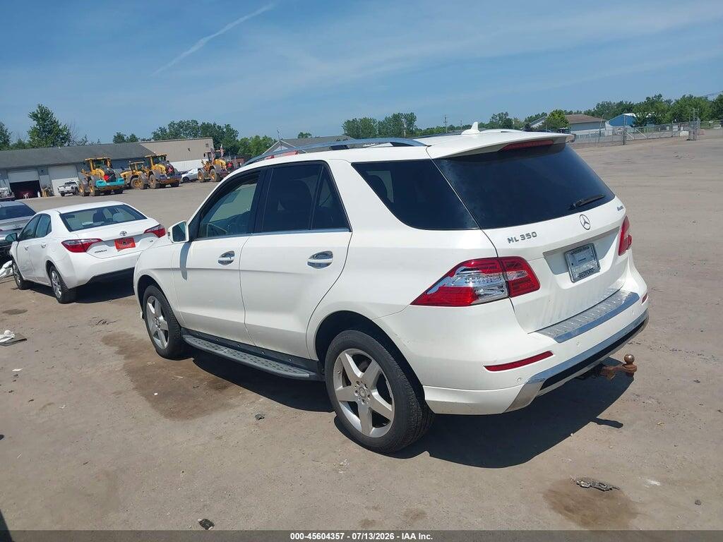 4JGDA5HB4FA471200 2015 MERCEDES-BENZ ML 350 photo no. 3
