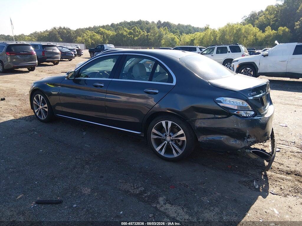 55SWF4JB8FU096050 2015 MERCEDES-BENZ C 300 photo no. 3