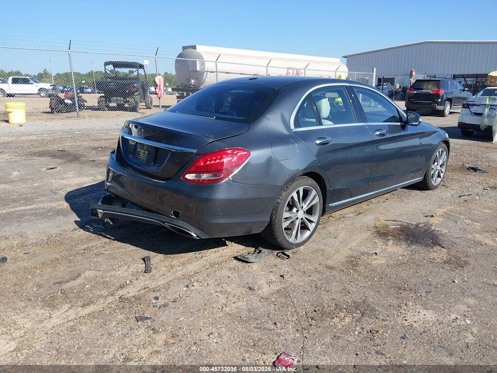 55SWF4JB8FU096050 2015 MERCEDES-BENZ C 300 photo no. 4