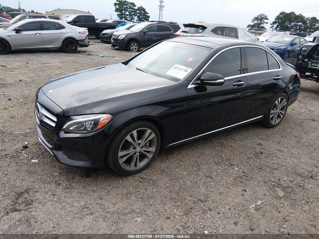 55SWF4JB8FU059581 2015 MERCEDES-BENZ C 300 photo no. 2