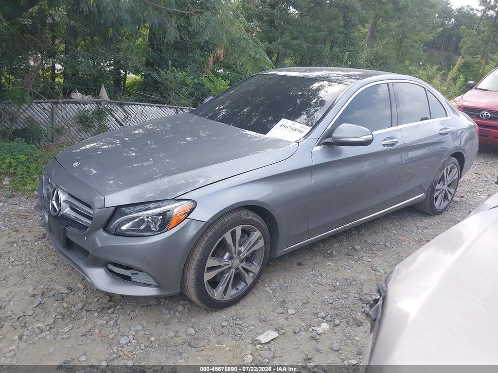 55SWF4KB3FU091224 2015 MERCEDES-BENZ C 300 photo no. 2