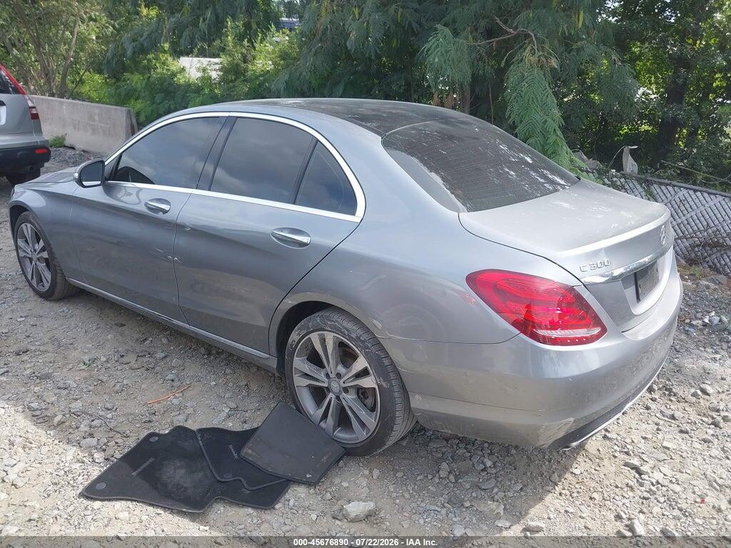 55SWF4KB3FU091224 2015 MERCEDES-BENZ C 300 photo no. 3