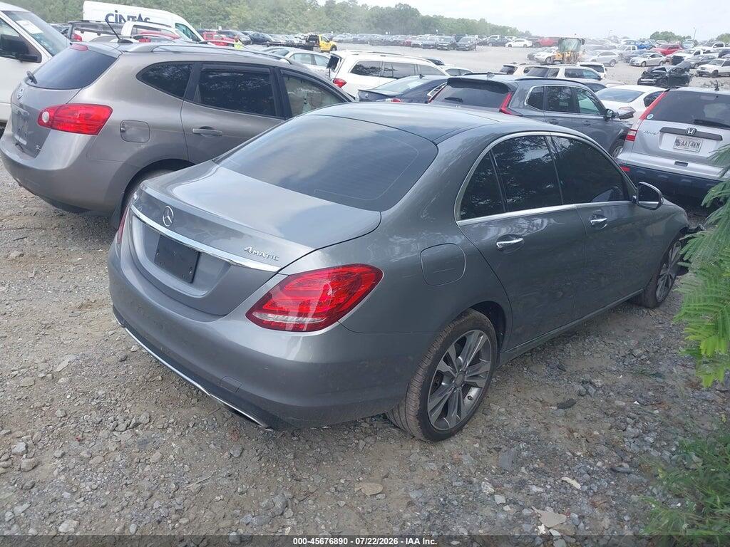 55SWF4KB3FU091224 2015 MERCEDES-BENZ C 300 photo no. 4
