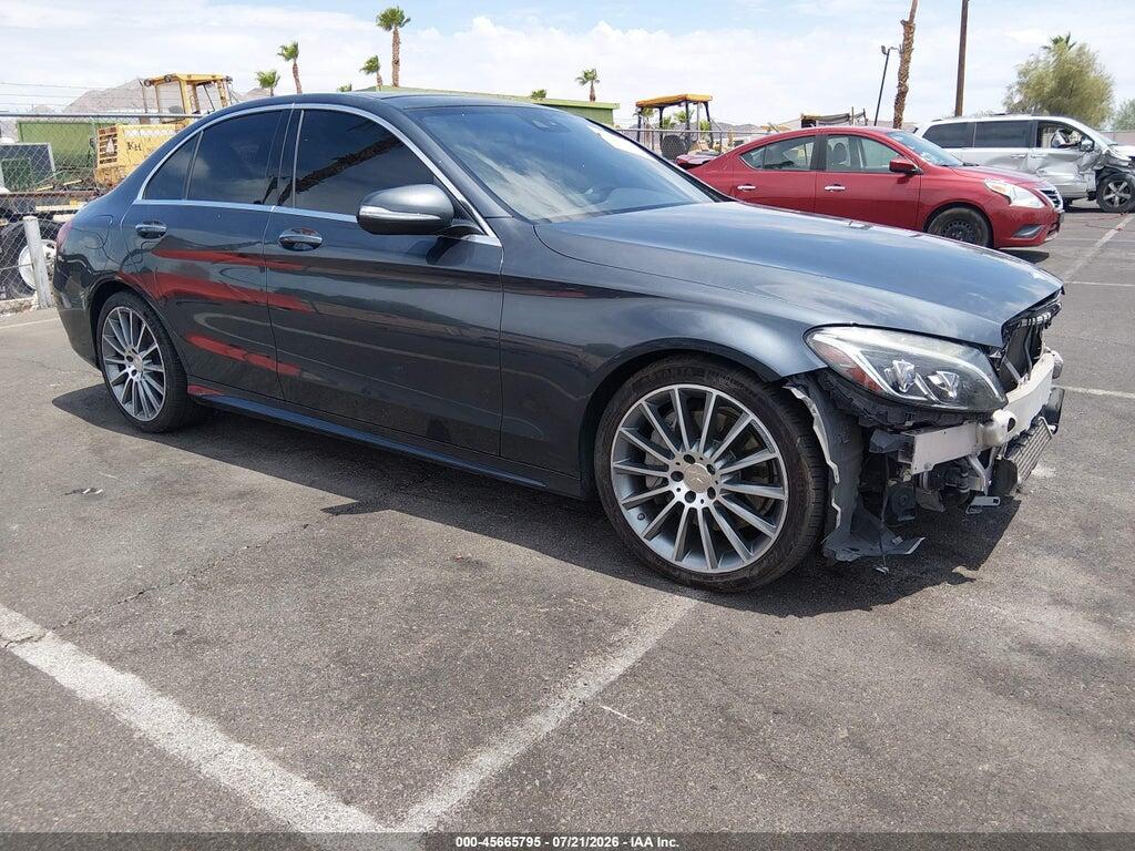 55SWF4JB6FU090182 2015 MERCEDES-BENZ C 300 photo no. 1