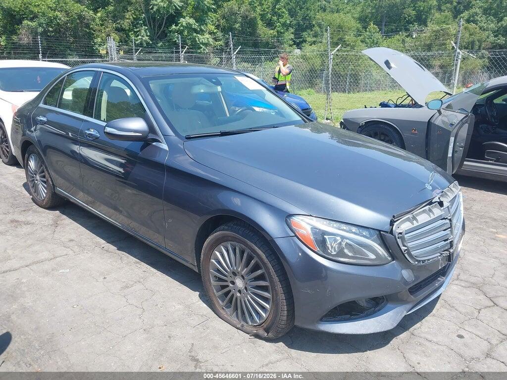 55SWF4KB1FU038358 2015 MERCEDES-BENZ C 300 photo no. 1