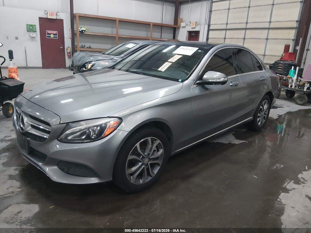 55SWF4KB3FU006964 2015 MERCEDES-BENZ C 300 photo no. 2