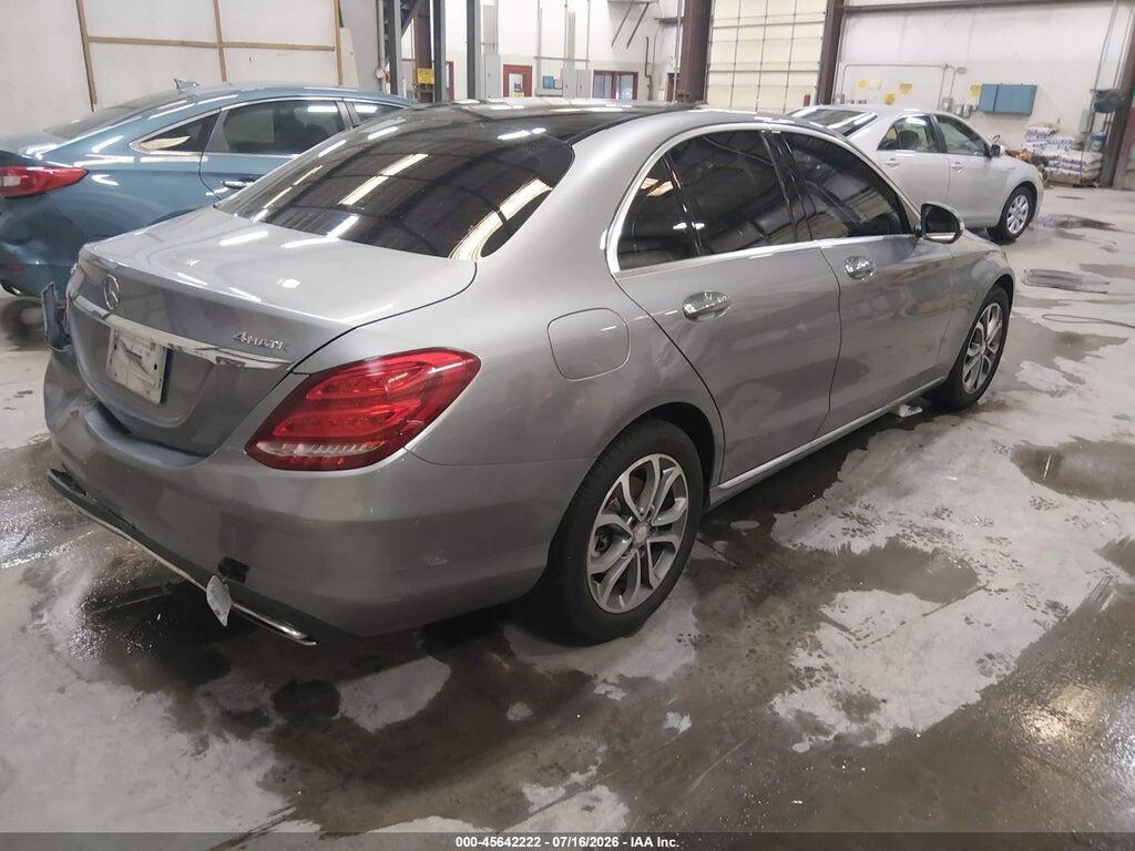 55SWF4KB3FU006964 2015 MERCEDES-BENZ C 300 photo no. 4