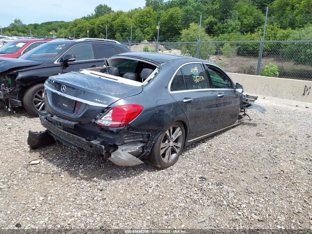 55SWF4KB2FU051930 2015 MERCEDES-BENZ C 300 photo no. 4
