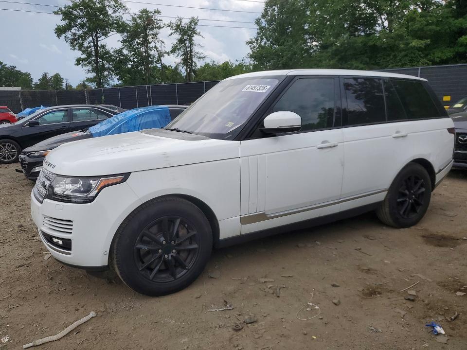 2017 LAND ROVER RANGE ROVER SUPERCHARGED