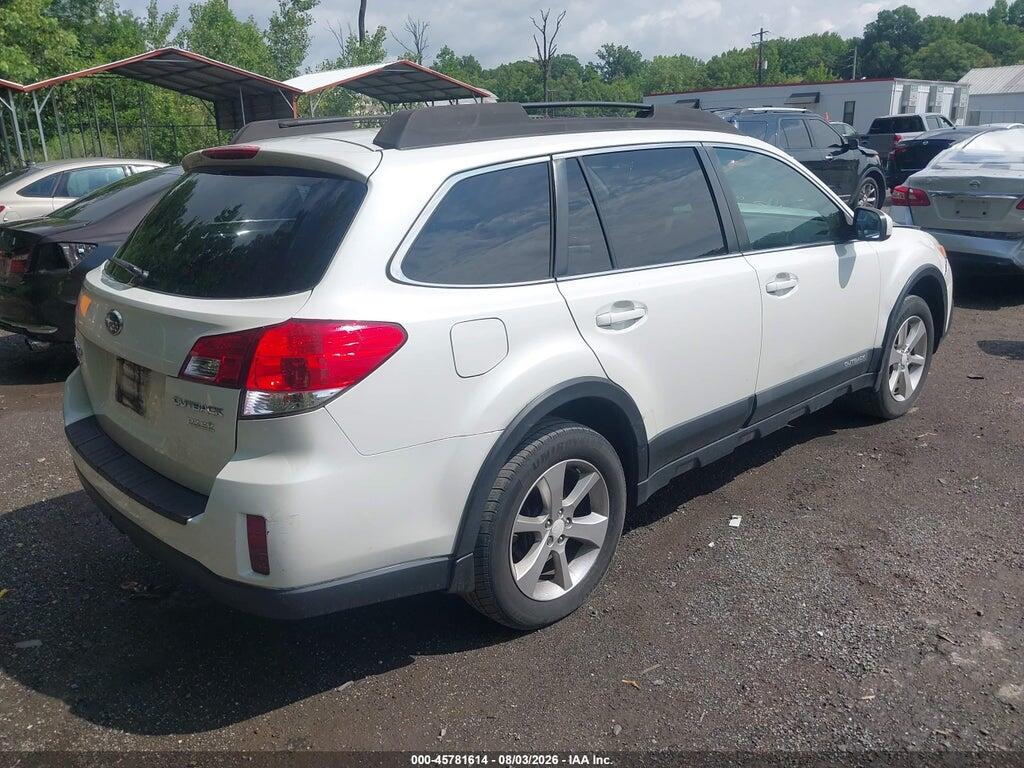 4S4BRBGC7D3319700 2013 SUBARU OUTBACK photo no. 4
