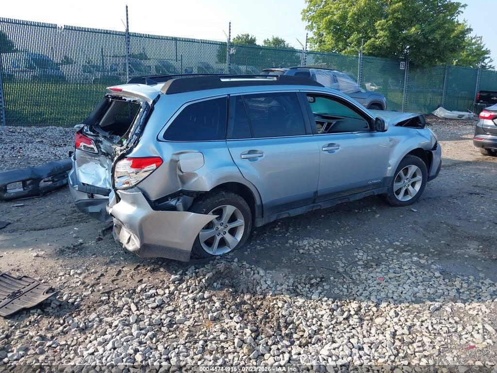 4S4BRDPC8D2314300 2013 SUBARU OUTBACK photo no. 4