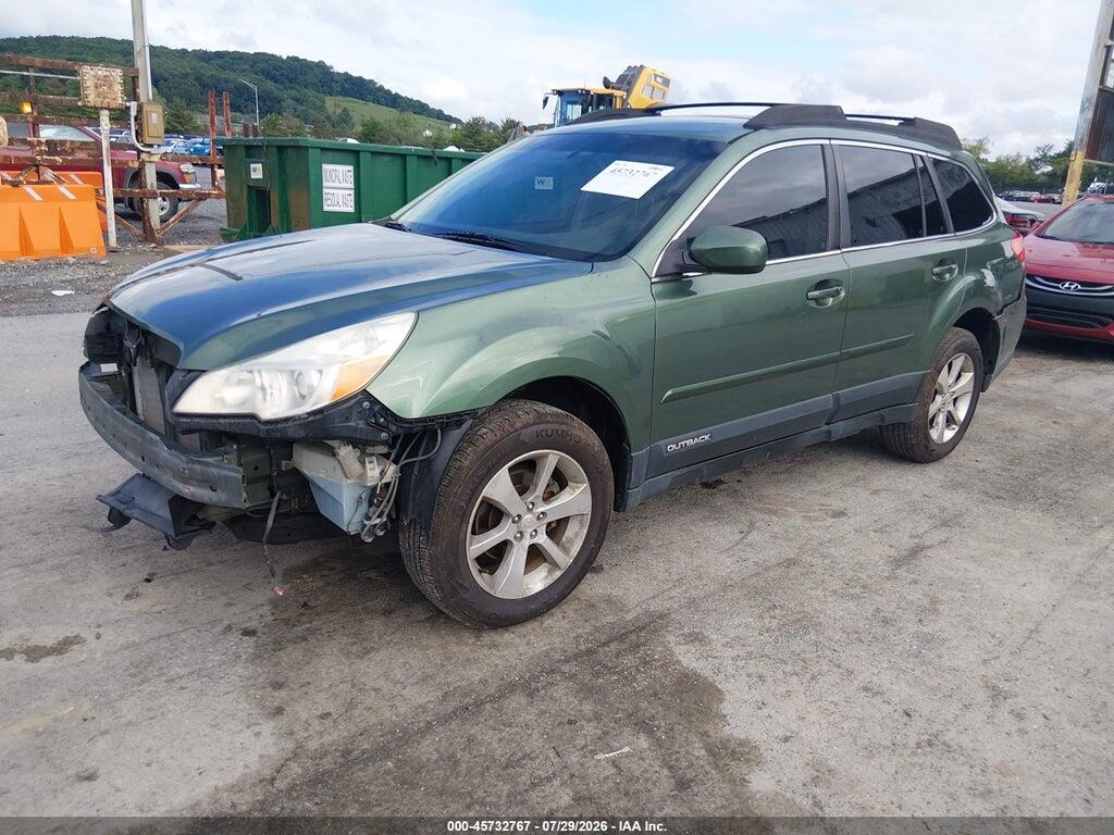 4S4BRBLC2D3213810 2013 SUBARU OUTBACK photo no. 2