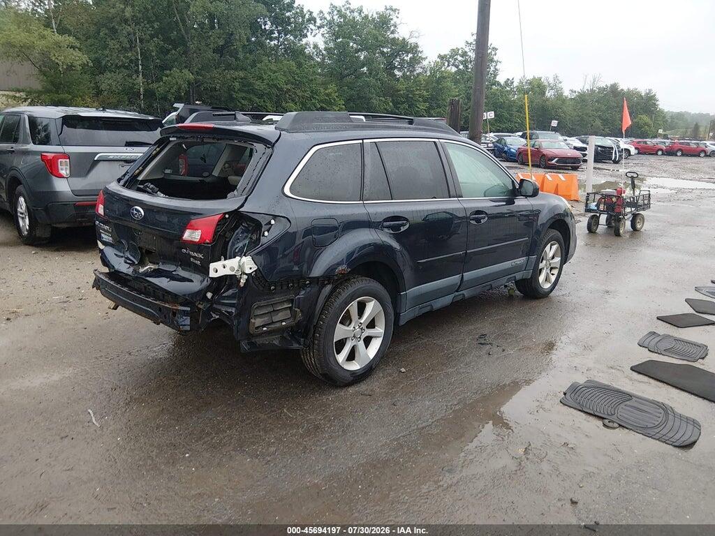 4S4BRBLC5D3260927 2013 SUBARU OUTBACK photo no. 4