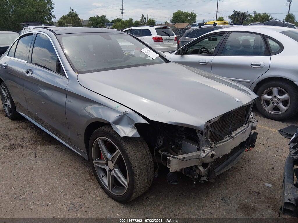 2015 MERCEDES-BENZ C 400 55SWF6GB3FU003583