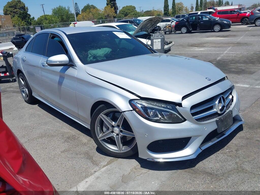 2015 MERCEDES-BENZ C 400 55SWF6GB4FU040187
