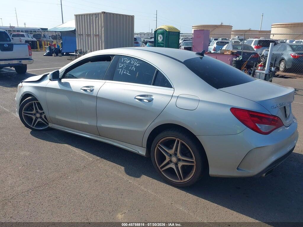 WDDSJ4GB3FN233991 2015 MERCEDES-BENZ CLA 250 photo no. 3