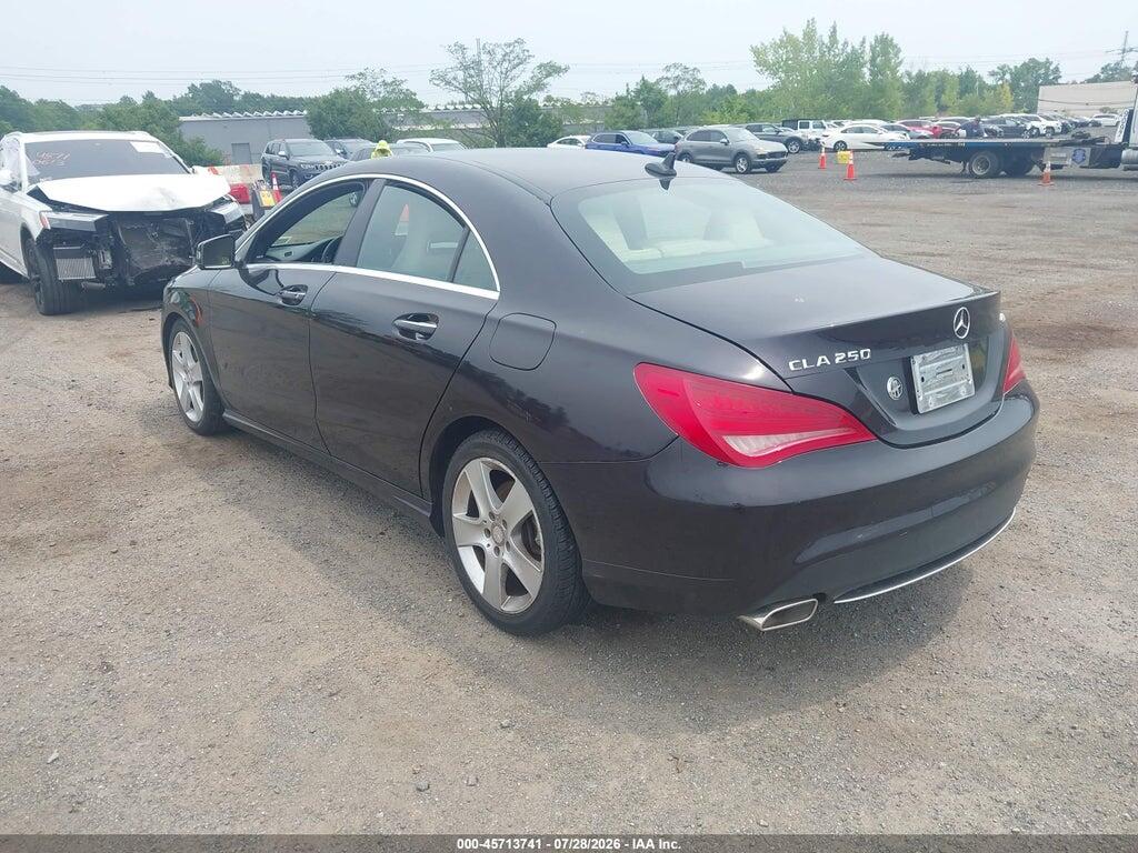 WDDSJ4GB3FN235790 2015 MERCEDES-BENZ CLA 250 photo no. 3