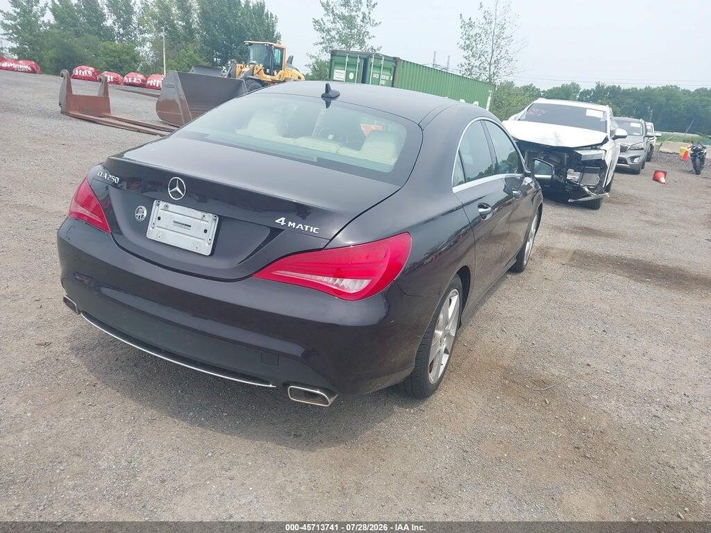WDDSJ4GB3FN235790 2015 MERCEDES-BENZ CLA 250 photo no. 4