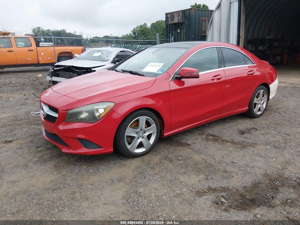 WDDSJ4GB9FN214037 2015 MERCEDES-BENZ CLA 250 photo no. 2